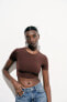 Polyamide crop top