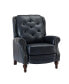 Фото #2 товара Cailin Genuine Leather Recliner with Tufted Back
