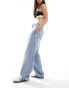 Фото #5 товара Calvin Klein Jeans 90s straight jeans in light wash