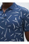 Фото #4 товара LCW Polo Yaka Kısa Kollu Desenli Pike Erkek Tişört