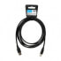 Фото #1 товара USB-кабель iBOX IKU2D - 3 м - USB A - USB B - USB 2.0 - Male/Male - Black от IMPET COMPUTERS