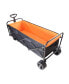 Фото #5 товара Foldable XL Beach Cart in Black & Orange