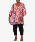 Фото #4 товара Plus Size Harper Print Tunic Top