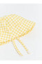 LCW baby Ekose Desenli Kız Bebek Bucket Şapka