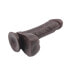 Dildo Dual density Fashion Dude 7.9 Brown