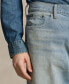 Фото #3 товара Men's Heritage Straight-Fit Distressed Jeans