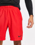 Nike Training Flex Woven Dri-FIT shorts in red