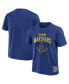 Фото #1 товара Men's Royal Seattle Mariners Cooperstown Collection Washed T-Shirt