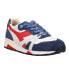 Diadora N9000 Italia Lace Up Mens Blue, White Sneakers Casual Shoes 177990-C818