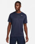 Фото #1 товара Nike Training – Reset Dri-FIT – T-Shirt in Marineblau