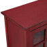 Фото #2 товара Тумба под телевизор Walker Edison 52" Wood Console Table TV Stand - Antique Red