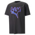 Puma P.A.M. X Graphic Crew Neck Short Sleeve T-Shirt Mens Black Casual Tops 5388