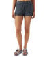 Фото #1 товара Juniors' Carla Cotton High-Rise Pull-On Shorts