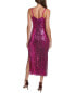 Taylor Stretch Sequin Maxi Dress Women's Pink 2