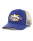 Men's '47 Royal, Natural Milwaukee Brewers Local Haven Trucker Snapback Hat