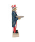 Фото #2 товара Uncle Sam Yankee Doodle Dandy Butler Pedestal Sculptural Table