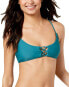 Фото #1 товара Hula Honey 259535 Women's Juniors Strappy Bralette Bikini Top Swimwear Size L
