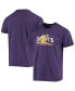 Фото #2 товара Men's Anthony Davis Purple Los Angeles Lakers Player Graphic T-shirt