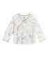 ფოტო #2 პროდუქტის Baby Boys Baby Neutral Natural Leaves Top and Pant Take Me Home Set