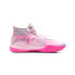 Nike KD 12 Zoom XMAS EP What The Aunt Pearl 乳腺癌 高帮 实战篮球鞋 男款 糖果粉 国内版