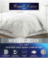 Фото #6 товара White Goose Feather & Down 240 Thread Count Comforter, Twin, Created for Macy's