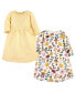 ფოტო #1 პროდუქტის Baby Girls Cotton Dresses, Fall Botanical