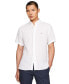 ფოტო #2 პროდუქტის Men's Regular-Fit Linen Short-Sleeve Shirt