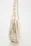 Macramé shoulder bag