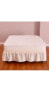 Фото #2 товара Around Bed 14" Elastic Wrap Ruffle Bed Skirt-Beige