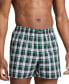 Фото #1 товара Men's Plaid Woven Boxers