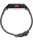 Фото #3 товара Unisex Ironman T300 Digital Black Silicone Strap 42mm Watch