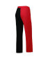 ფოტო #3 პროდუქტის Women's Red, Black Georgia Bulldogs Colorblock Cozy Tri-Blend Lounge Pants