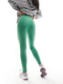 adidas Training Essentials logo leggings in green