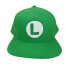Фото #3 товара Шапка унисекс Super Mario Luigi Badge 58 cm Зеленый Один размер