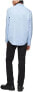 Calvin Klein Men's Solid Patch Pocket Button Down Easy Shirt Serenity Blue XL