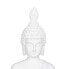 Decorative Figure White Buddha 24 x 14,2 x 41 cm