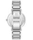 ფოტო #3 პროდუქტის Women's Three Hand Quartz Silver-Tone Alloy Watch, 36mm