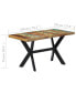 Фото #3 товара Dining Table 55.1"x27.6"x29.5" Solid Reclaimed Wood