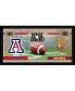 Фото #1 товара Arizona State Sun Devils vs. Arizona Wildcats Framed 10" x 20" House Divided Football Collage