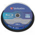Фото #5 товара Диск Blu-ray Verbatim 50 ГБ, BD-R, упаковка 10 шт