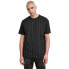 URBAN CLASSICS Oversized Pinstripe short sleeve T-shirt