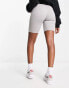 Фото #2 товара Napapijri Box logo legging shorts in grey