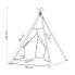 Фото #18 товара Палатка для детей SPRINGOS Kinder Tipi 160x120x100см