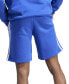 Фото #4 товара Men's 3-Stripes 10" Fleece Shorts