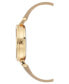 Фото #2 товара Часы Anne Klein Gold Tone and Tan Strap Watch