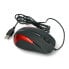 Optical mouse Esperanza EM-102R - red
