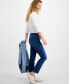 Фото #3 товара Women's Mid-Rise Stretch Slim-Leg Jeans, Created for Macy's