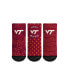 Toddler Boys and Girls Rock Em Socks Virginia Tech Hokies #1 Fan 3-Pack Crew Socks Set Бордовый, Один размер - фото #1