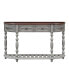 Фото #2 товара 52" Modern Curved Console Table with 4 drawers