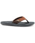 Фото #2 товара Men's Santa Ana Padded & Waterproof Flip-Flop Sandal